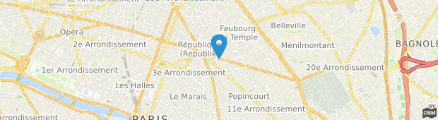 Umland des Hotel Gabriel Paris Marais