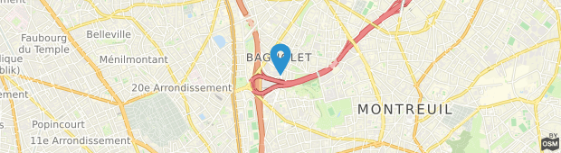 Umland des Etap Paris Porte de Bagnolet