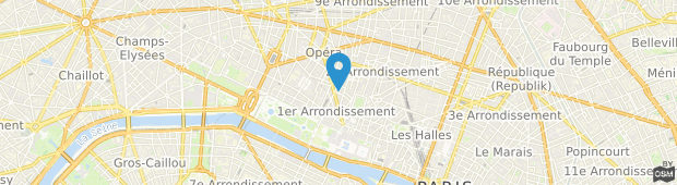 Umland des BEST WESTERN Paris Louvre Opera