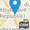 Geographische Lage Crowne Plaza Paris Republique