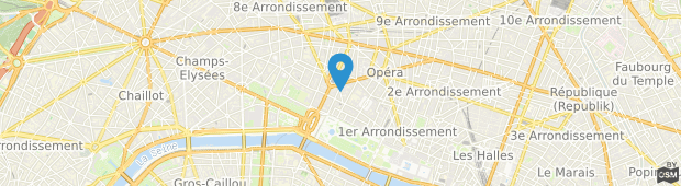 Umland des Burgundy Hotel