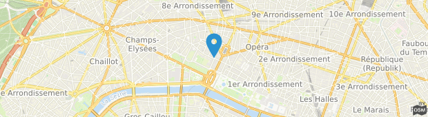 Umland des Sofitel Le Faubourg