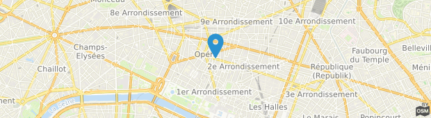 Umland des Golden Tulip Opera De Noailles