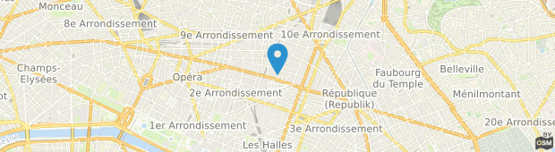 Umland des Hotel des Comedies Paris