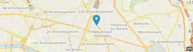 Umland des Pavillon Republique les Halles