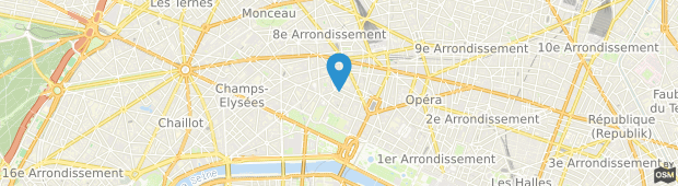 Umland des Hotel du Ministere