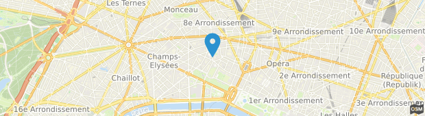 Umland des Apartment Miromesnil Paris