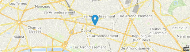 Umland des Millennium Paris Opera