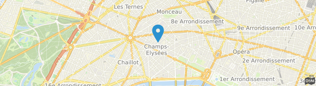 Umland des BridgeStreet Champs Elysees - Berri