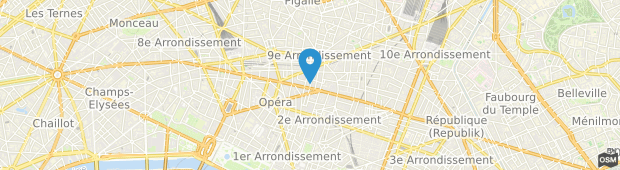 Umland des Peletier Haussmann Opera Hotel