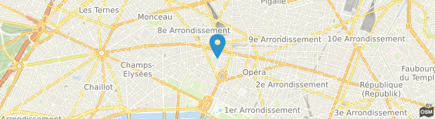 Umland des Hotel Concortel Paris