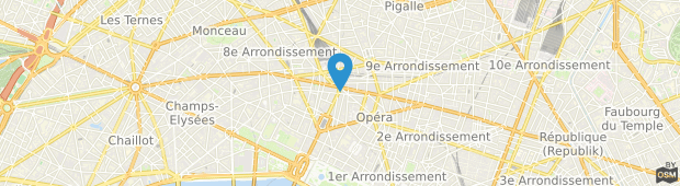 Umland des George Sand Hotel Paris