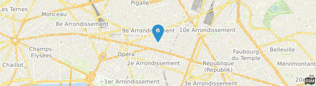 Umland des Madrid Opera Hotel