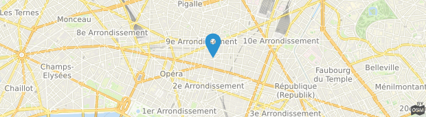 Umland des Hotel Pulitzer Paris