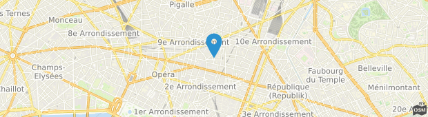 Umland des Gotty Opera Paris