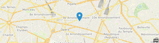 Umland des Ibis Grands Boulevards Opera