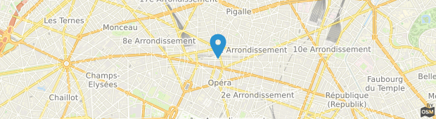 Umland des BEST WESTERN Opera d'Antin