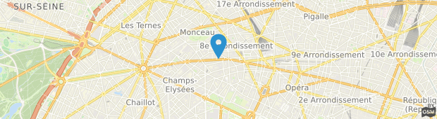 Umland des Adagio City Aparthotel Haussmann Champs Elysees Paris