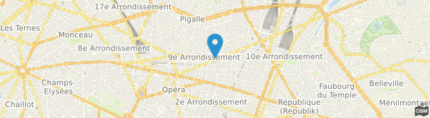 Umland des Modern Hotel Lafayette