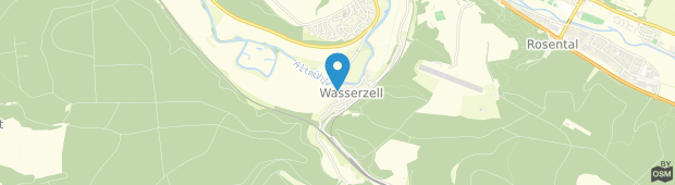 Umland des Hirschenwirt Hotel Wasserzell