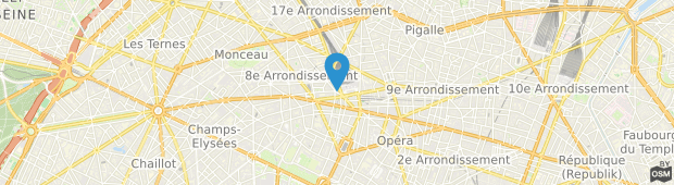 Umland des L`Ouest Hotel Paris