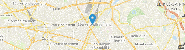 Umland des Hotel NH Paris Gare de l’Est