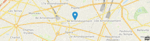 Umland des Hotel de Chateaudun