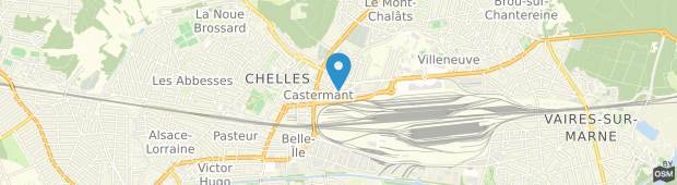 Umland des City Residence Chelles