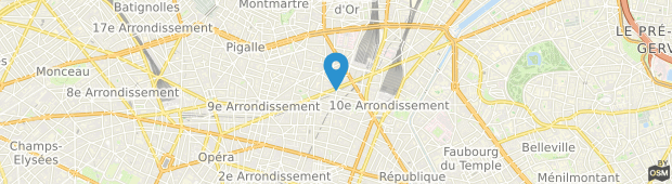 Umland des Art Hotel Paris