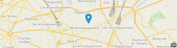 Umland des Hotel Corona Rodier