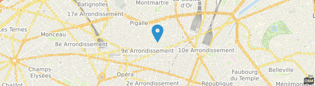 Umland des Hotel Palm Opera - Astotel Paris