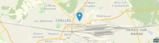 Umland des Campanile Hotel Chelles