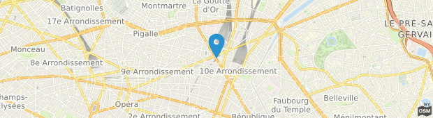 Umland des Libertel Gare du Nord Suede