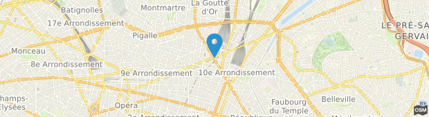 Umland des Hotel de l'Europe - 10 Arr.