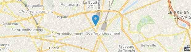 Umland des Hotel Saint Quentin