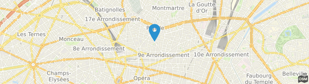 Umland des Hotel Lorette Opera