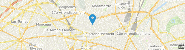 Umland des Hotel George Opera - Astotel Paris
