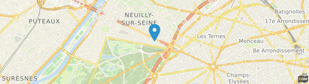 Umland des Jardin de Neuilly
