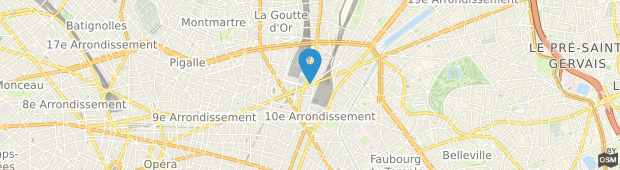 Umland des Hotel Montana La Fayette