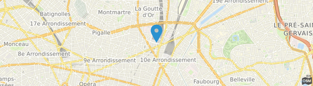 Umland des New Hotel Gare du Nord