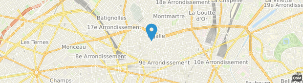 Umland des Kyriad Paris IX Montmartre