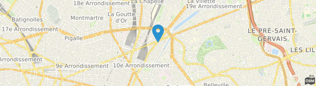 Umland des Campanile Paris X Gare du Nord