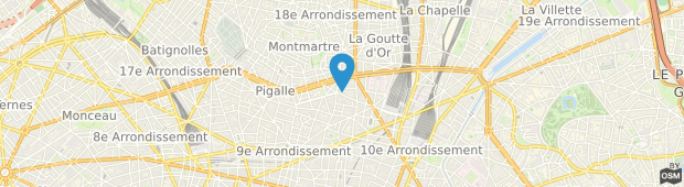 Umland des Hotel Prelude Gare Du Nord