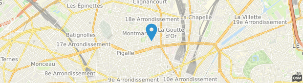 Umland des Appart Cosy Montmartre