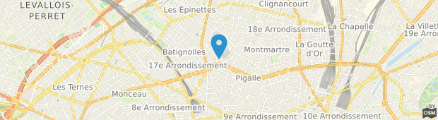 Umland des Ibis Paris Montmartre