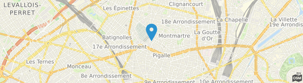 Umland des Le Relais Montmartre