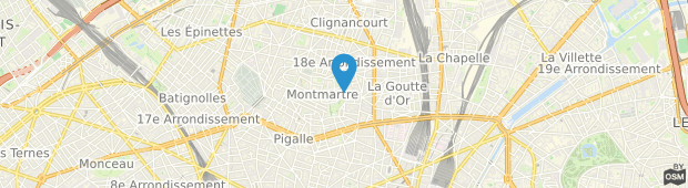 Umland des Hotel Montmartre Mon Amour