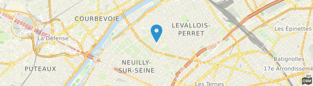 Umland des Mövenpick Hotel Paris Neuilly