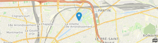 Umland des Ibis Paris La Villette Cite Des Sciences Hotel