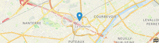 Umland des Hilton Paris La Defense
